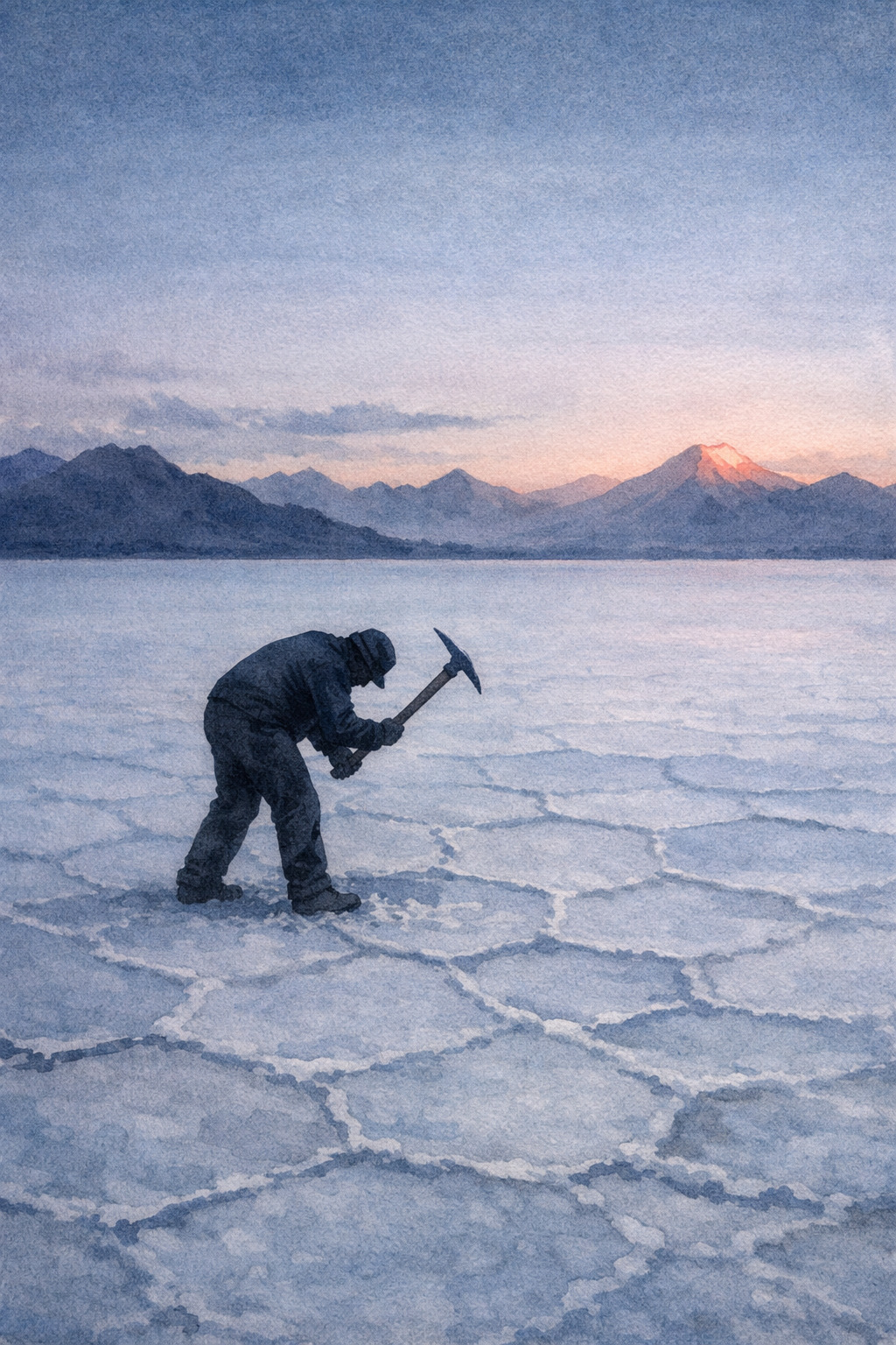The Salar Before Dawn